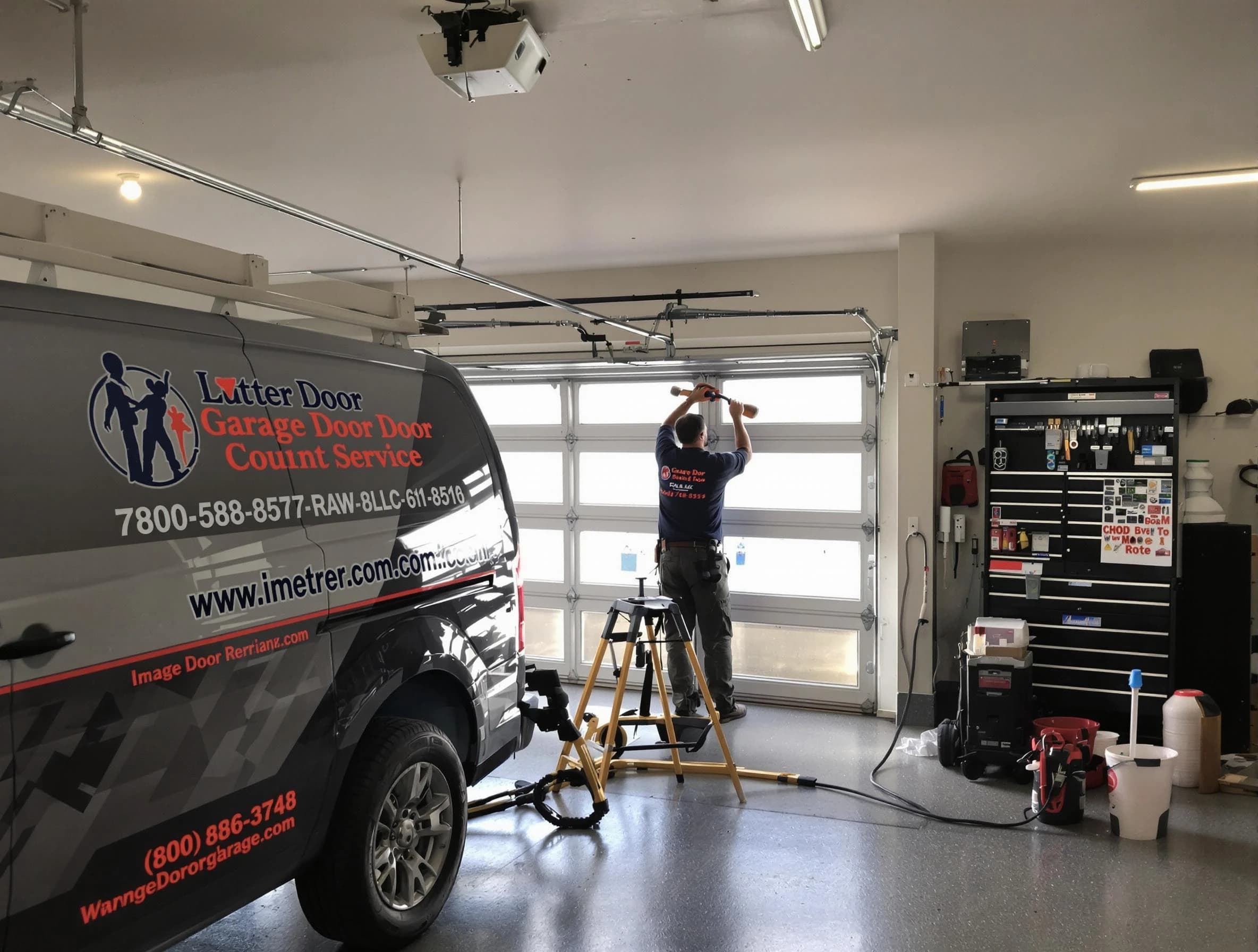 La Vergne Garage Door Repair rapid response team performing same-day repair in La Vergne