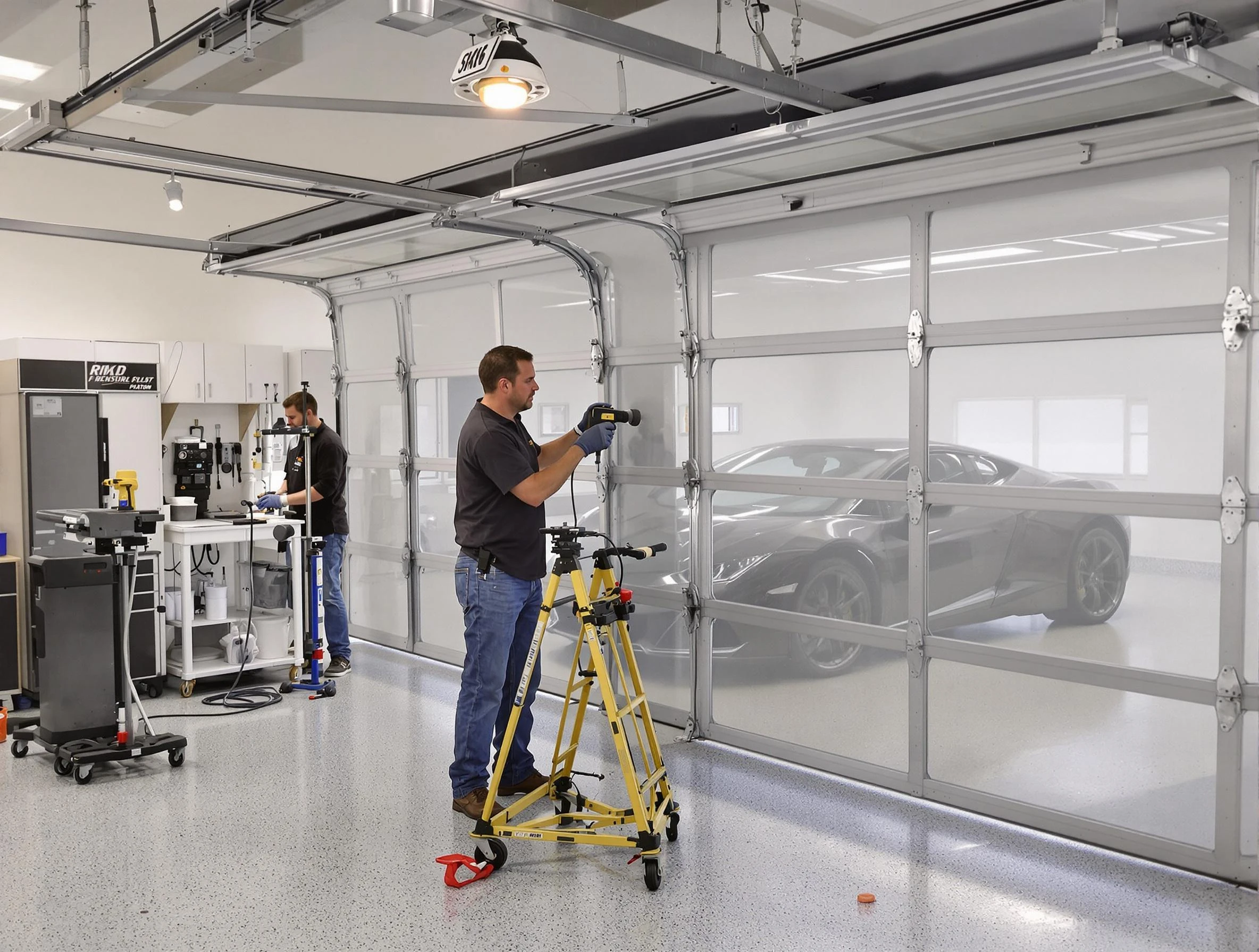 Garage Door Dents Repair in La Vergne