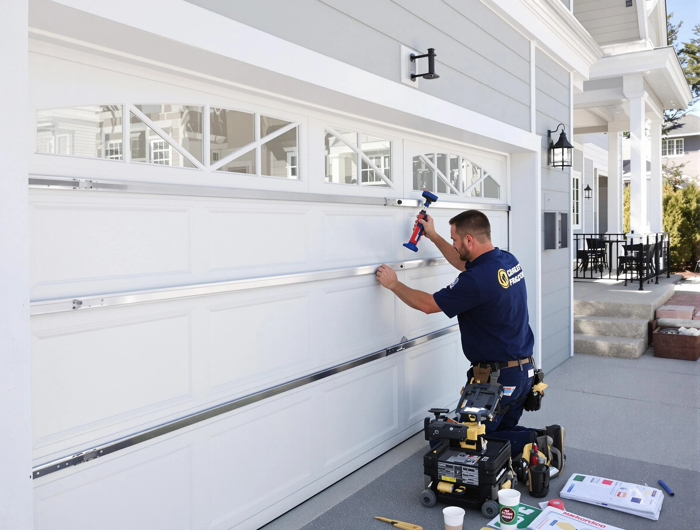 Professional garage door installation by La Vergne Garage Door Repair in La Vergne