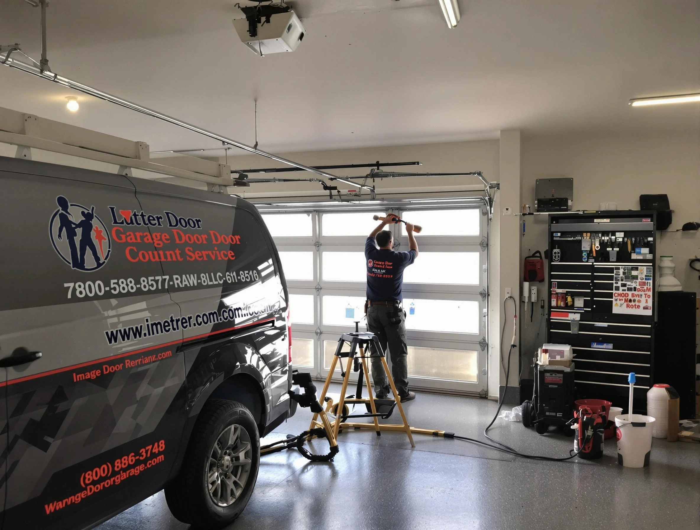 La Vergne Garage Door Repair rapid response team performing same-day repair in La Vergne